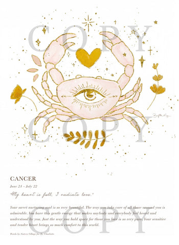 Cancer A4 Digital Print