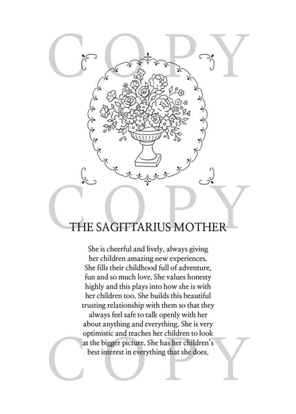 mothers of the zodiac prints