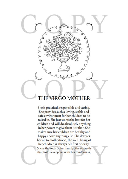 mothers of the zodiac prints