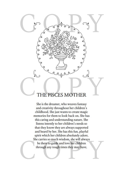 mothers of the zodiac prints
