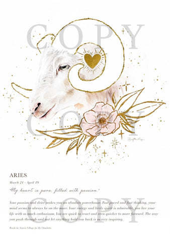 Aries A4 Print