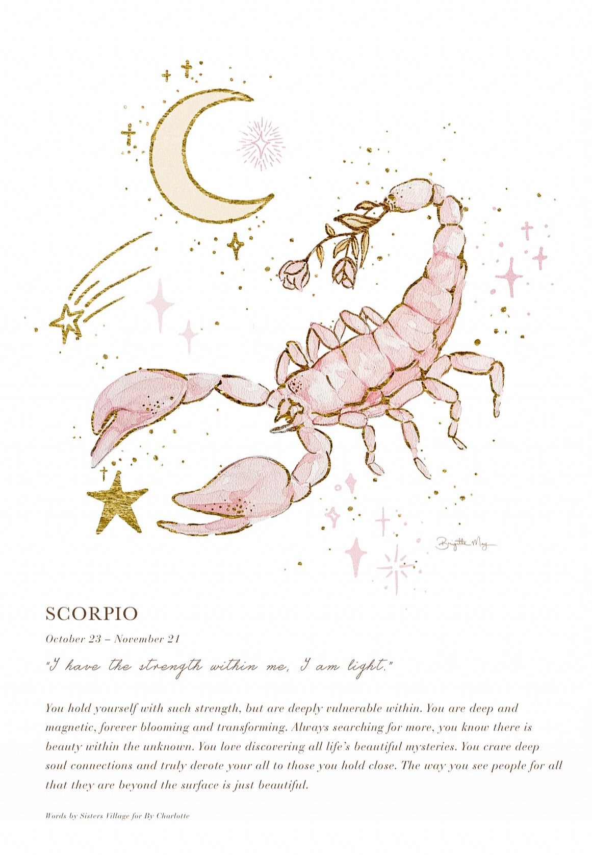 Scorpio Digital A4 Print
