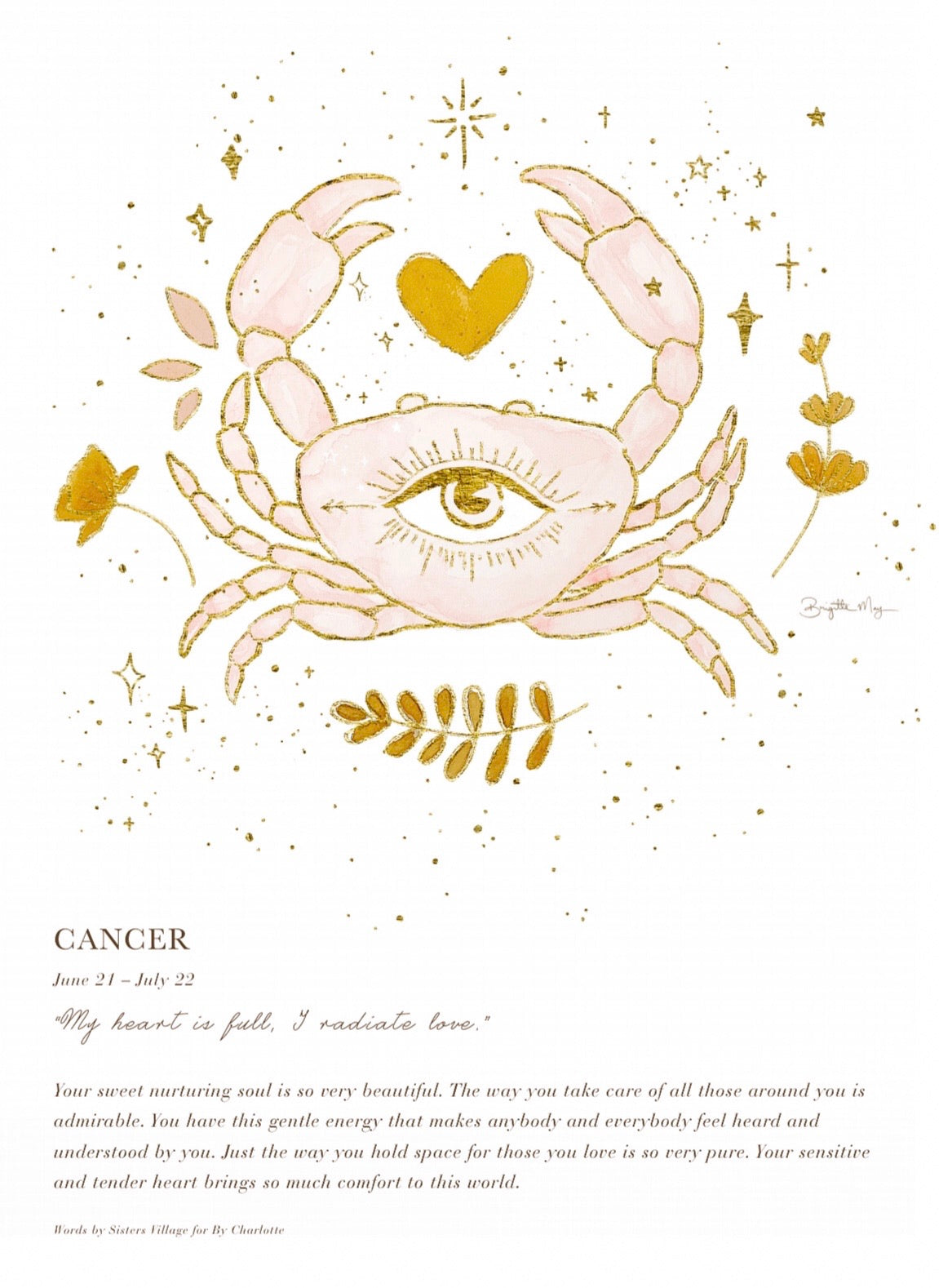 Cancer A4 Digital Print